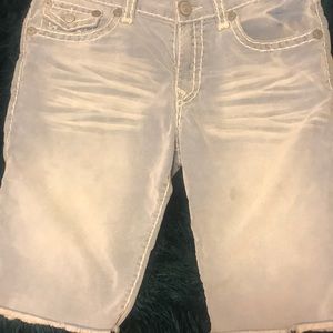 True Religion jean shorts